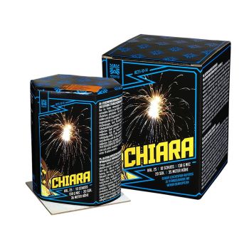 Argento Feuerwerk Silvester Batterie "Chiara"
